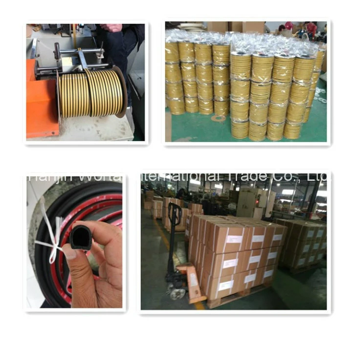 3m EPDM Rubber Door Gasket D E I P Shape Self-Adhesive Backed Tape Foam Seal Strip for Wooden Door Seal Weather Strip