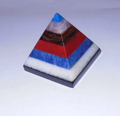 Halbedelstein-Modekristall-Pyramidengeschenke <Esb01640>